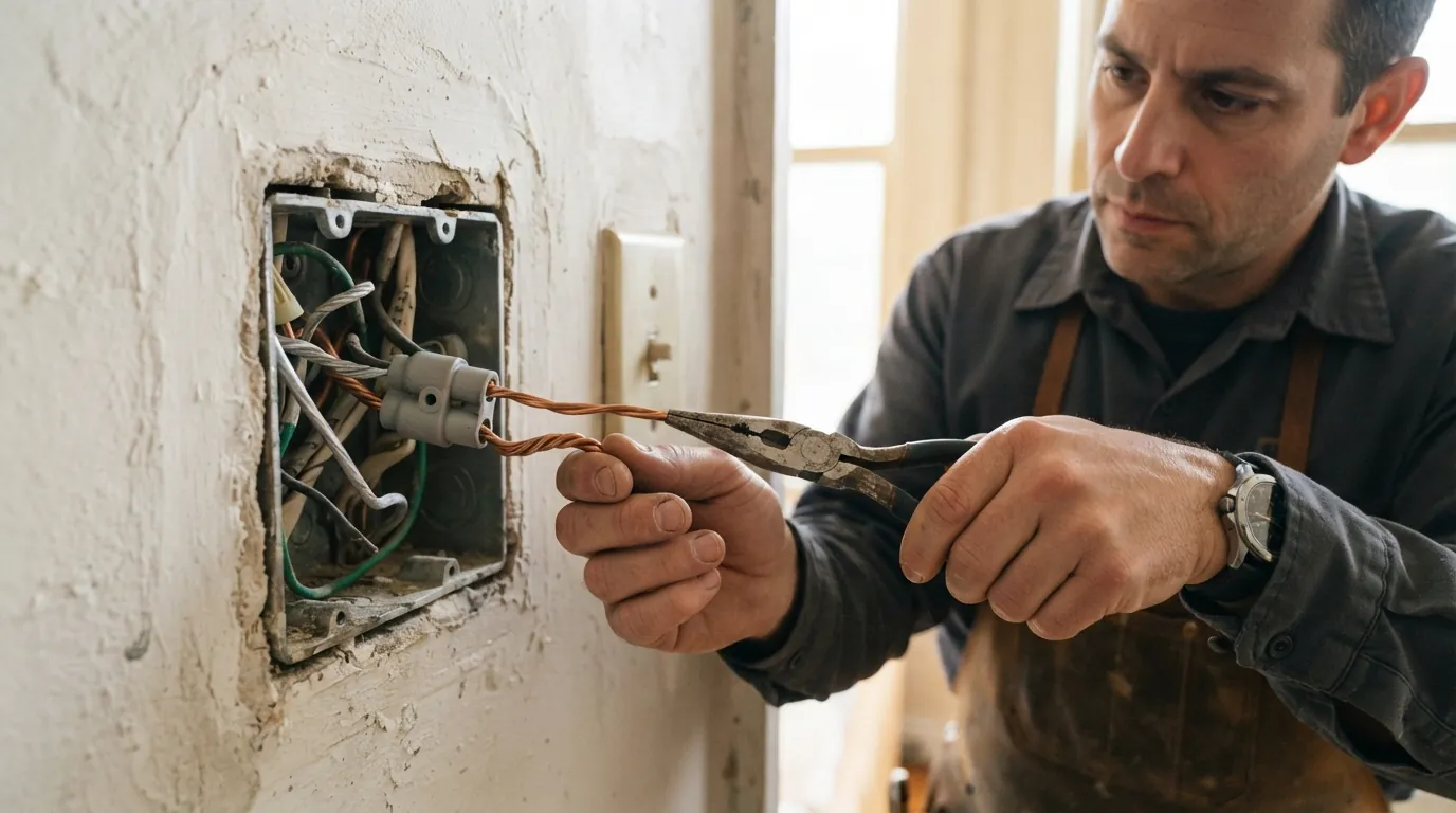 Installing a copper pigtail on aluminum wiring in a New York City home