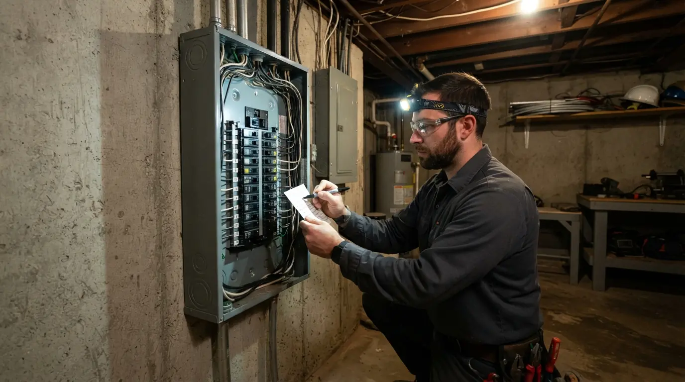 RRR Electrical electrician at work in New York, NY